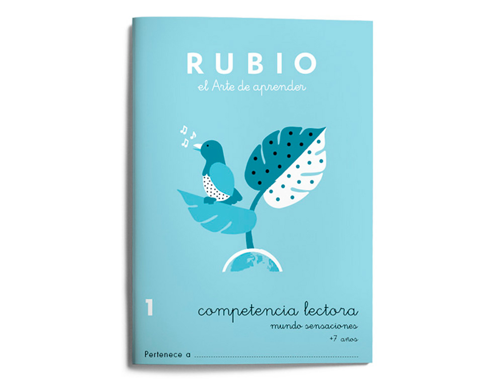 CUADERNO RUBIO COMPETENCIA LECTORA 1 MUNDO SENSACIONES