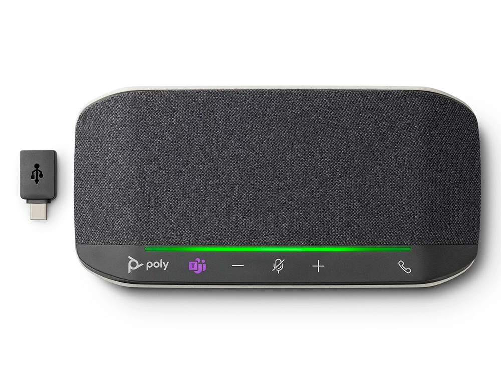 ALTAVOZ POLY SYNC SY10-M MANOS LIBRES CONEXION USB-A/C LUCES LED PROTECCION IP64