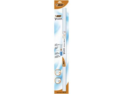 PIZARRA BLANCA VELLEDA ROLLO ADHESIVO 100X67,5 CM + ROTULADOR