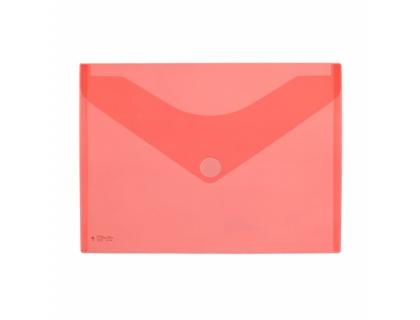 CARPETA OFFICE BOX DOSSIER V-LOCK BROCHE POLIPROPILENO DIN A4+ ROJO