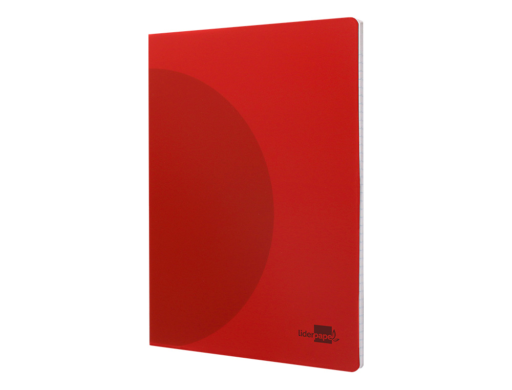 LIBRETA LIDERPAPEL 360 TAPA DE PLASTICO A4 48 HOJAS 90G/M2 RAYADO N46 COLORES SURTIDOS