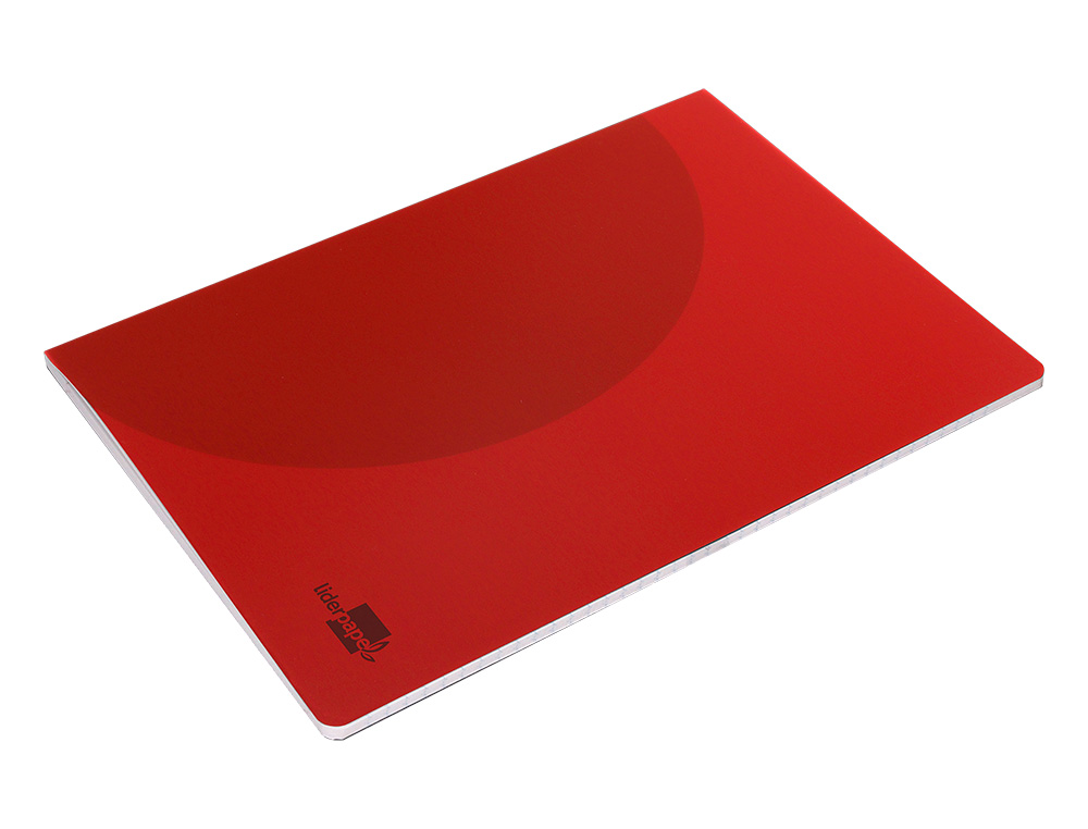 LIBRETA LIDERPAPEL 360 TAPA DE PLASTICO A4 48 HOJAS 90G/M2 RAYADO N46 COLORES SURTIDOS