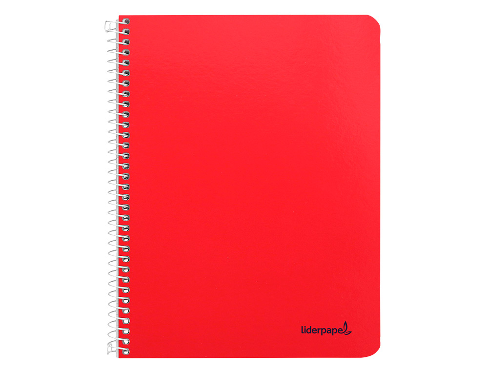 CUADERNO ESPIRAL LIDERPAPEL CUARTO SMART TAPA BLANDA 80H 60GR CUADRO 6MM CON MARGEN COLORES SURTIDOS