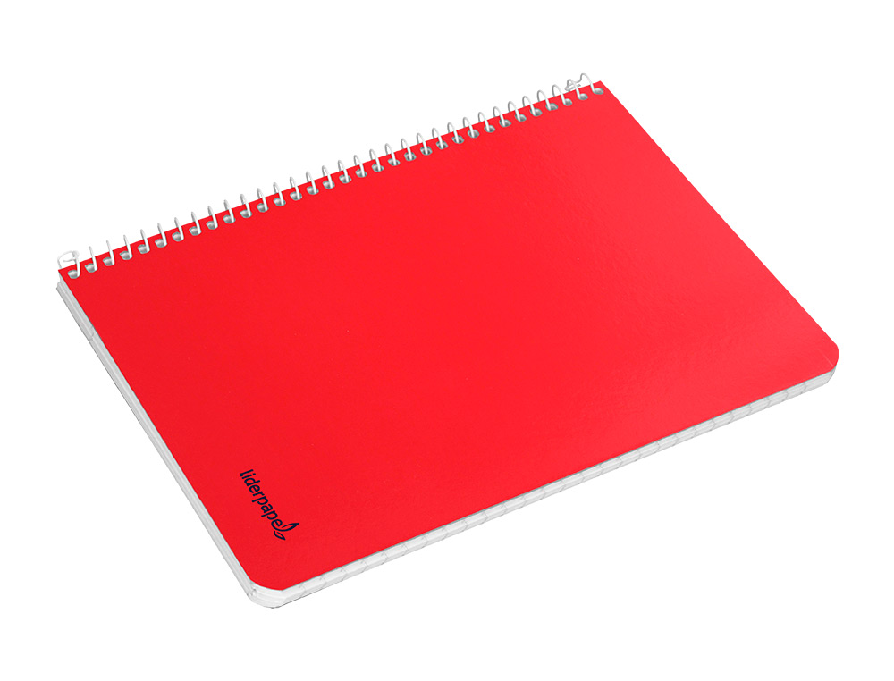 CUADERNO ESPIRAL LIDERPAPEL CUARTO SMART TAPA BLANDA 80H 60GR CUADRO 6MM CON MARGEN COLORES SURTIDOS