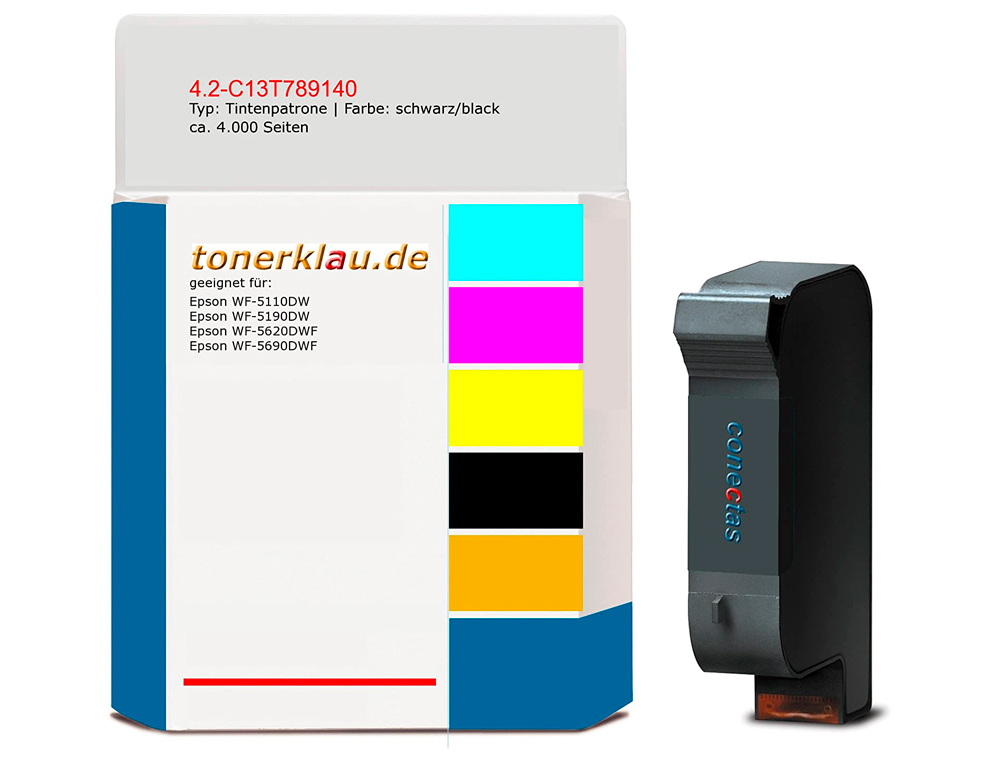INK-JET EPSON T7893XXL WF-5110 / 5190 / 5620 / 5690 MAGENTA ALTA CAPACIDAD