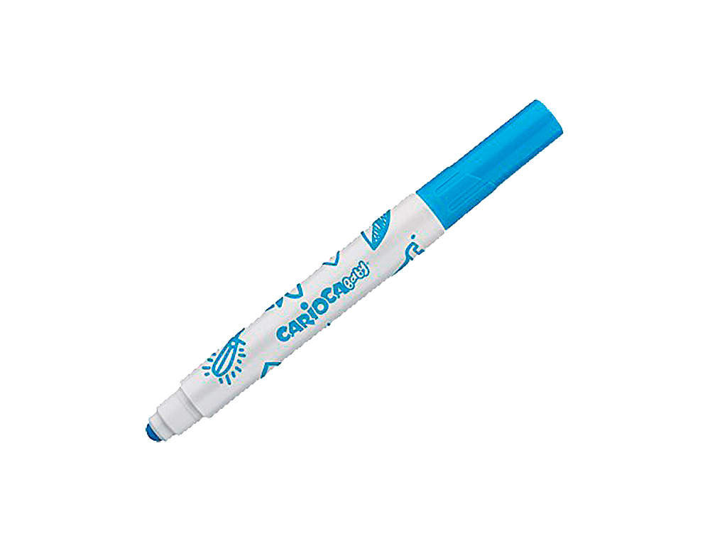 ROTULADOR CARIOCA BABY 2 AOS CAJA 12 UNIDADES COLORES SURTIDOS