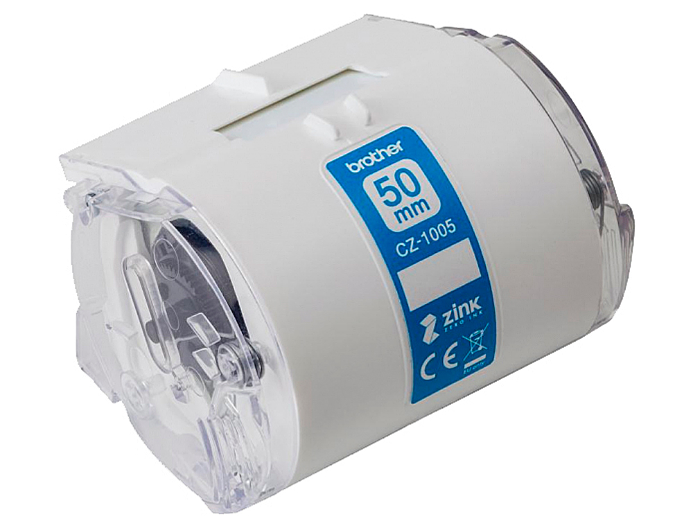 CINTA BROTHER CZ-1005 IMPRESION COLOR PARA IMPRESORA VC-500W ROLLO 50 MM X 5 M