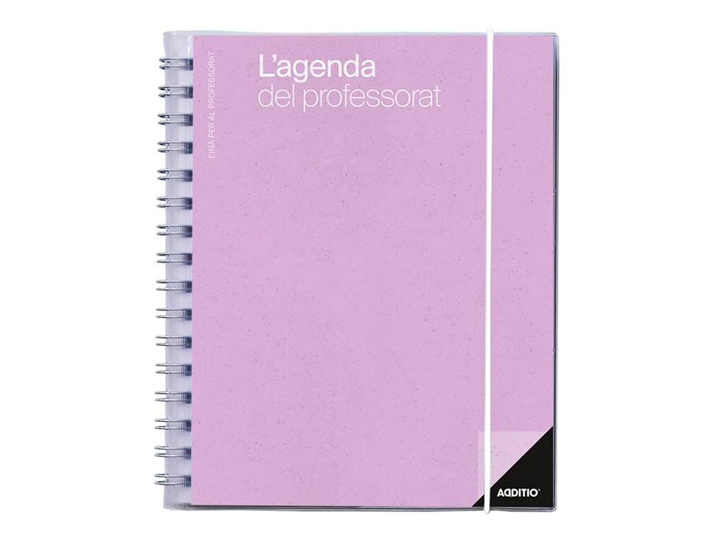 AGENDA DEL PROFESORADO ADDITIO SEMANA VISTA EVALUACION Y HOJAS PARA ANOTACIONES 208 PAGINAS COLORES STDOS.CATALAN