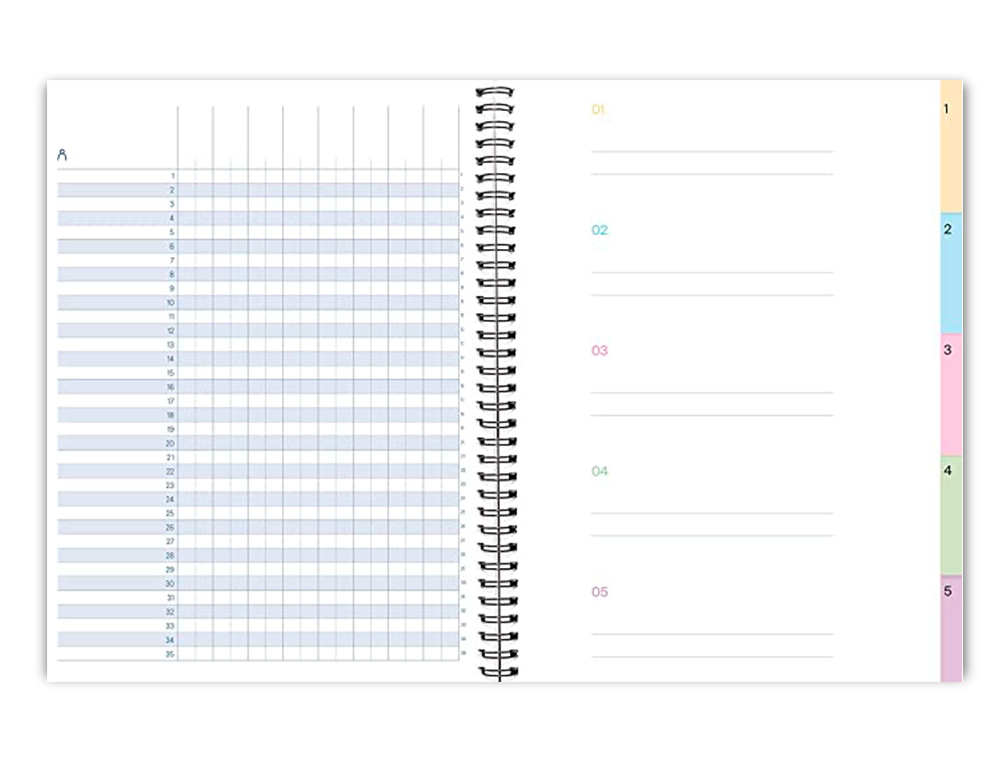 AGENDA DEL PROFESORADO ADDITIO SEMANA VISTA EVALUACION Y HOJAS PARA ANOTACIONES 208 PAGINAS COLORES STDOS.CATALAN