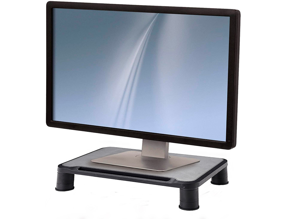 SOPORTE Q-CONNECT PARA MONITOR AJUSTABLE EN ALTURA 380X240X112 MM