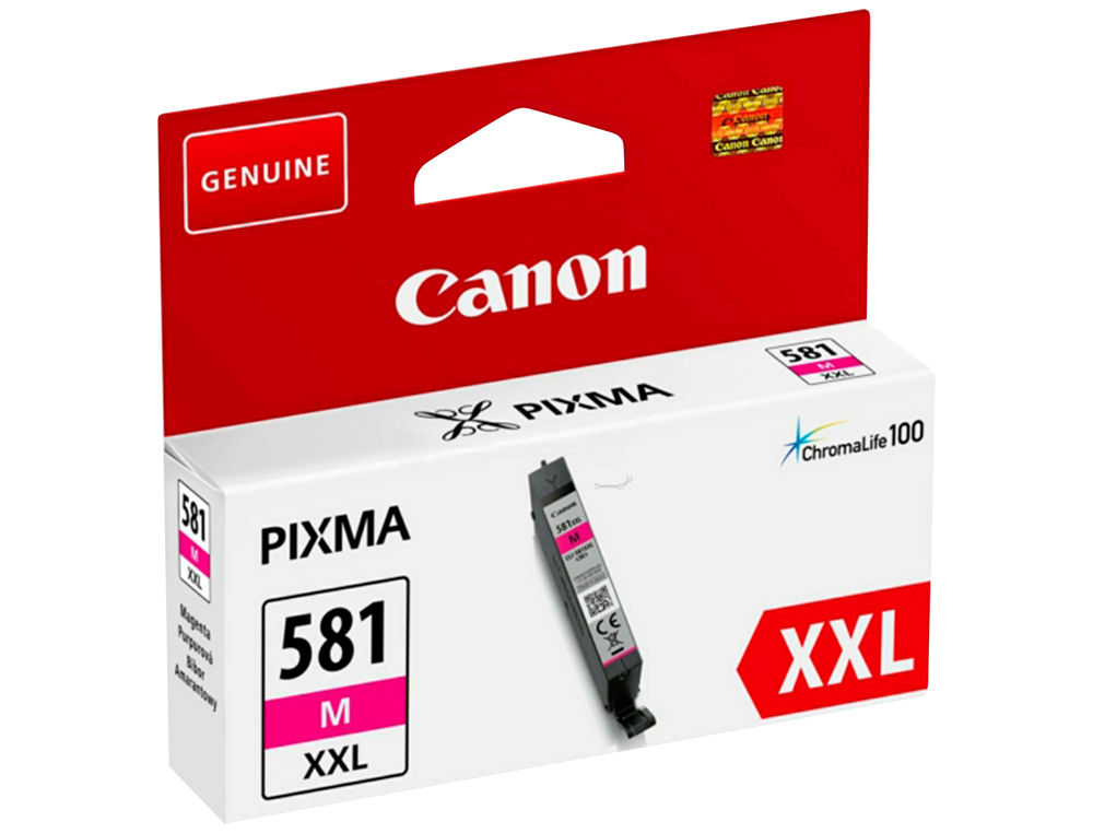 INK-JET CANON 581 XXL TS9550 / TS705 MAGENTA 830 PAGINAS