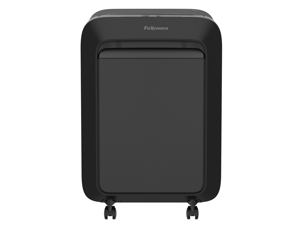 DESTRUCTORA DE DOCUMENTOS FELLOWES LX211 CAPACIDAD DE 15 HOJAS SEGURIDAD P5 NEGRA PAPELERA 23 L GRAPAS