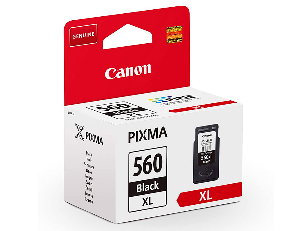 INK-JET CANON 560 XL PIXMA TS5350 / TS5351 / TS5352 / TS5353 NEGRO 4000 PAGINAS