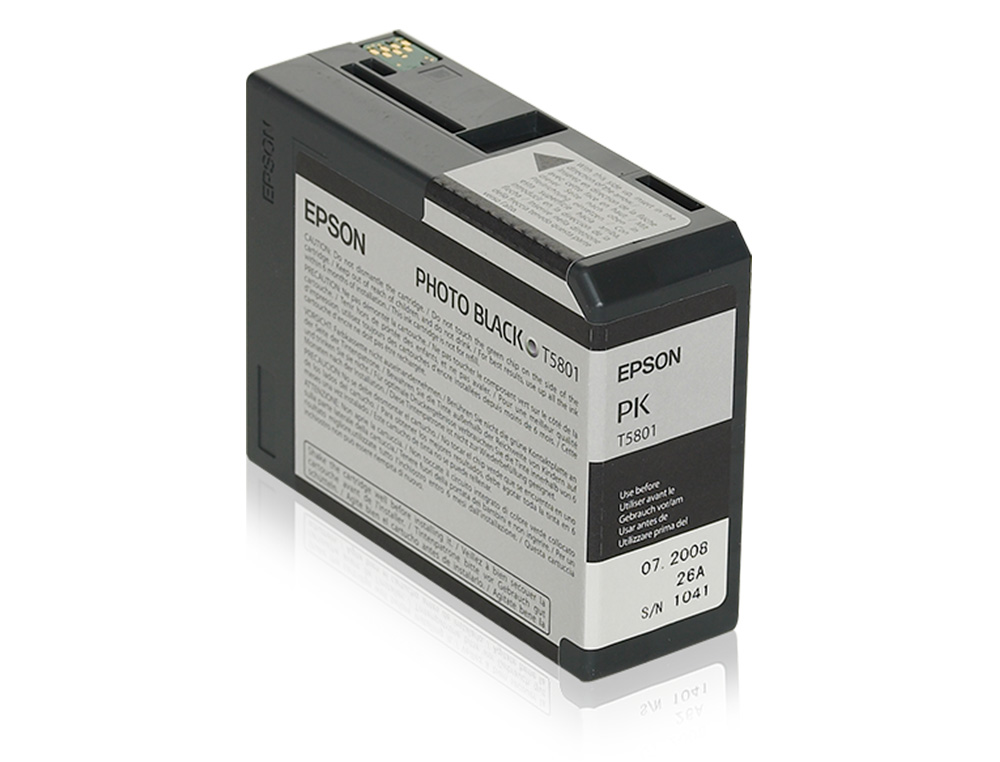 INK-JET EPSON STYLUS PRO-3800/3880 NEGRO PHOTO (80ML)