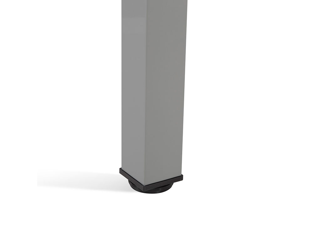 MESA DE OFICINA ROCADA EXECUTIVE 2005AD04 ALUMINIO/BLANCO 200X100 CM