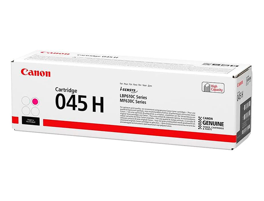 TONER CANON 045 H I-SENSYS LBP611 / LBP613 MAGENTA 2200 PAGINAS