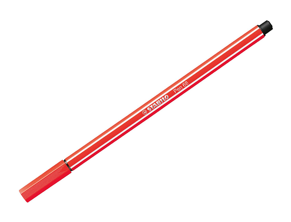 ROTULADOR STABILO ACUARELABLE PEN 68 ESTUCHE CARTON DE 10 UNIDADES COLORES SURTIDOS