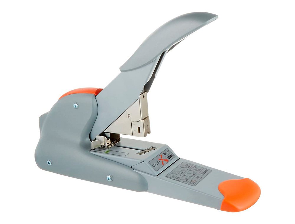 GRAPADORA RAPID DUAX CAPACIDAD DE GRAPADO 170 HOJAS USA GRAPAS DUAX COLOR PLATA/NARANJA