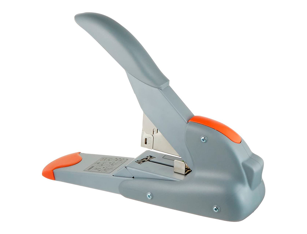 GRAPADORA RAPID DUAX CAPACIDAD DE GRAPADO 170 HOJAS USA GRAPAS DUAX COLOR PLATA/NARANJA