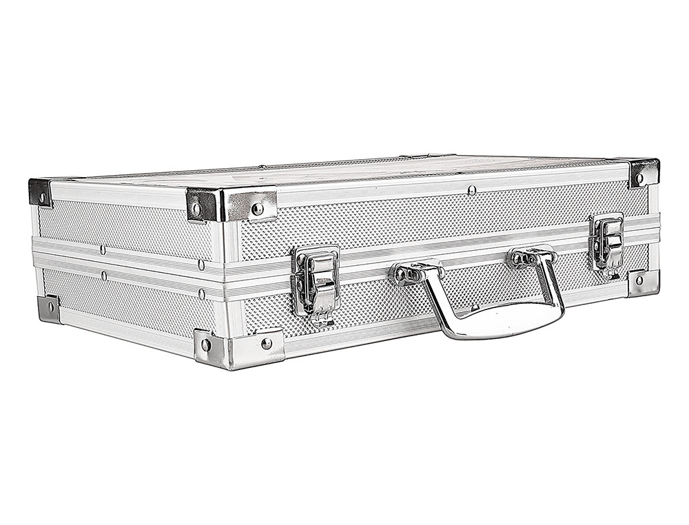 MALETIN DE PINTURAS DALER ROWNEY METALICO 122 PIEZAS 347X94X240 MM