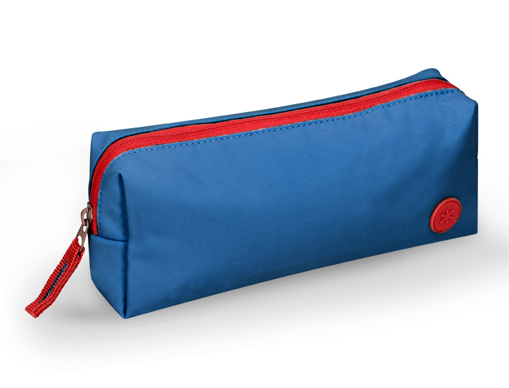 ESTUCHE PORTATODO ANTARTIK BASIC PACK 1 COMPARTIMENTO AZUL MARINO COMPAERO MOCHILA 80X55X210 MM