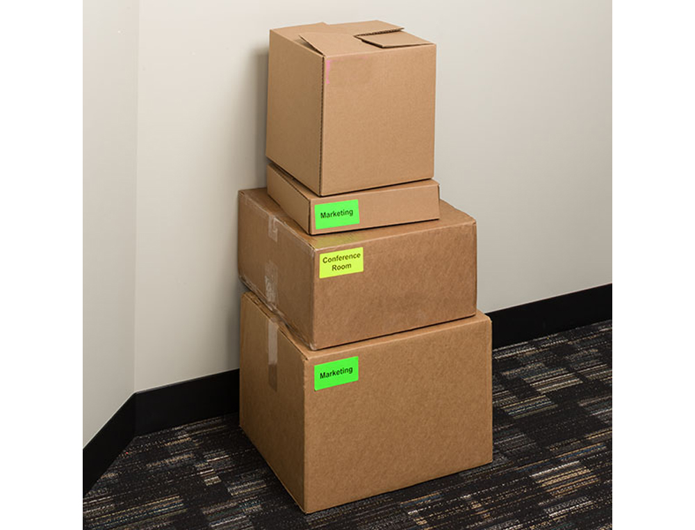 ETIQUETA ADHESIVA TICO VERDE F LUORESCENTES PERMANENTE FSC LASER/INKJET/FOTOCOPIA 99,1X67,7 MMCAJA DE 560 UNIDADES