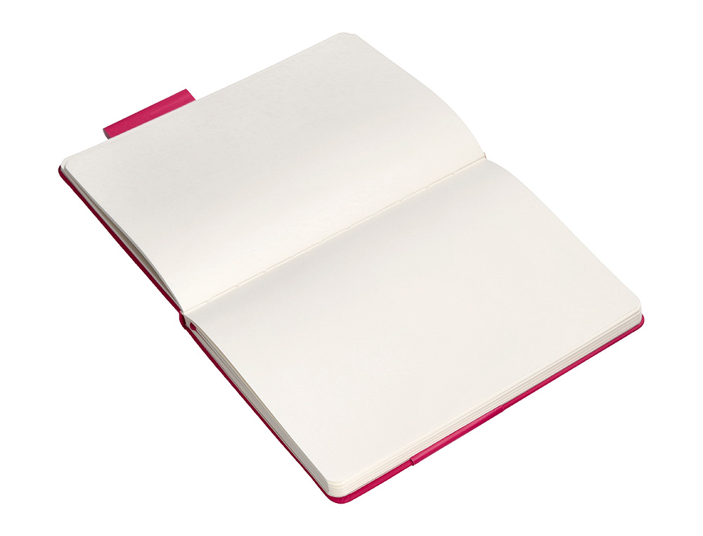 CUADERNO CON GOMILLA ANTARTIK NOTES TAPA DURA A4 HOJAS LISAS BURDEOS 100 HOJAS 80 GR FSC