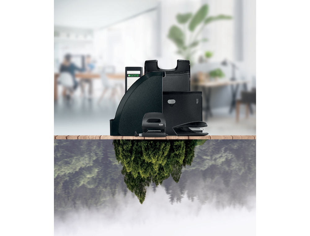 GRAPADORA PETRUS 210 REYCLE NEGRO CAPACIDAD 25 HOJAS USA GRAPAS 22/6