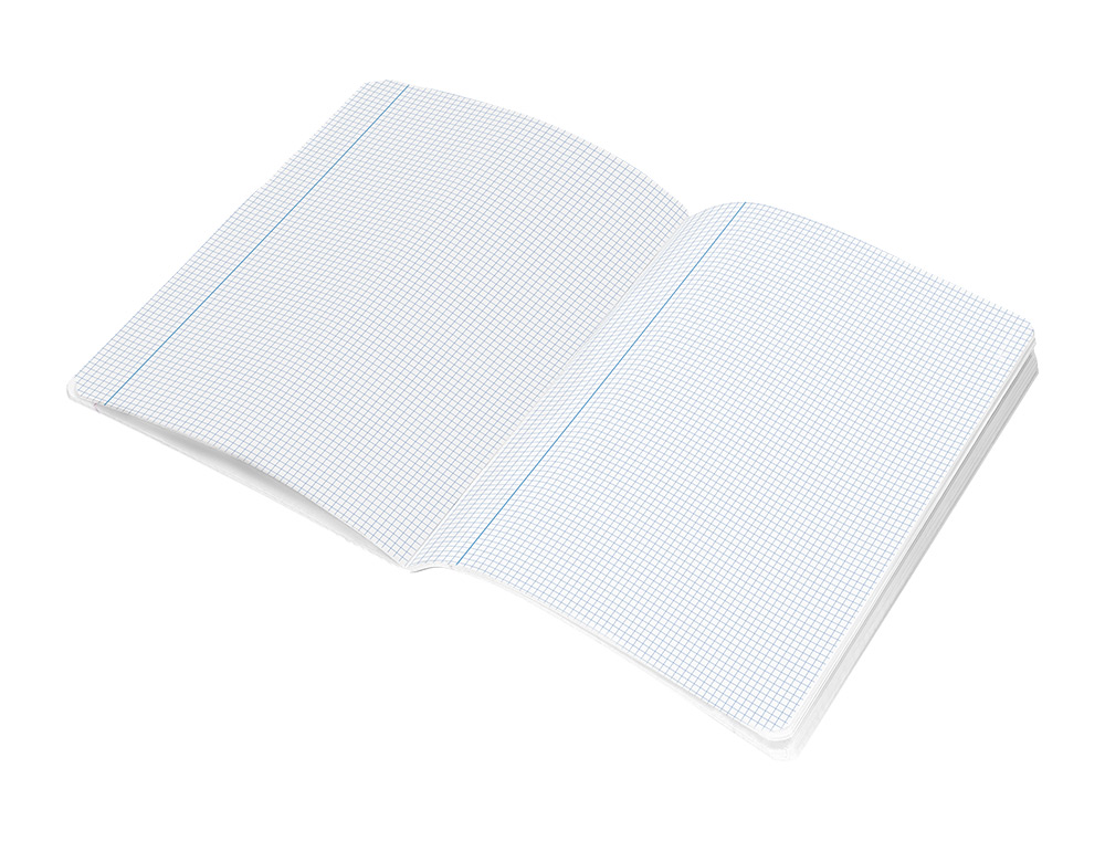 LIBRETA LIDERPAPEL SMART A5 PLUS 32 HOJAS 75G/M2 CUADRO 3MM CON MARGEN COLORES SURTIDOS