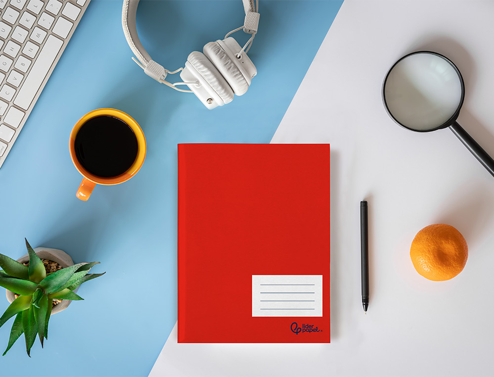 LIBRETA LIDERPAPEL SMART A5 PLUS 32 HOJAS 75G/M2 CUADRO 3MM CON MARGEN COLORES SURTIDOS