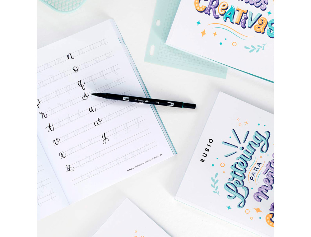CUADERNO RUBIO LETTERING PARA MENTES CREATIVAS