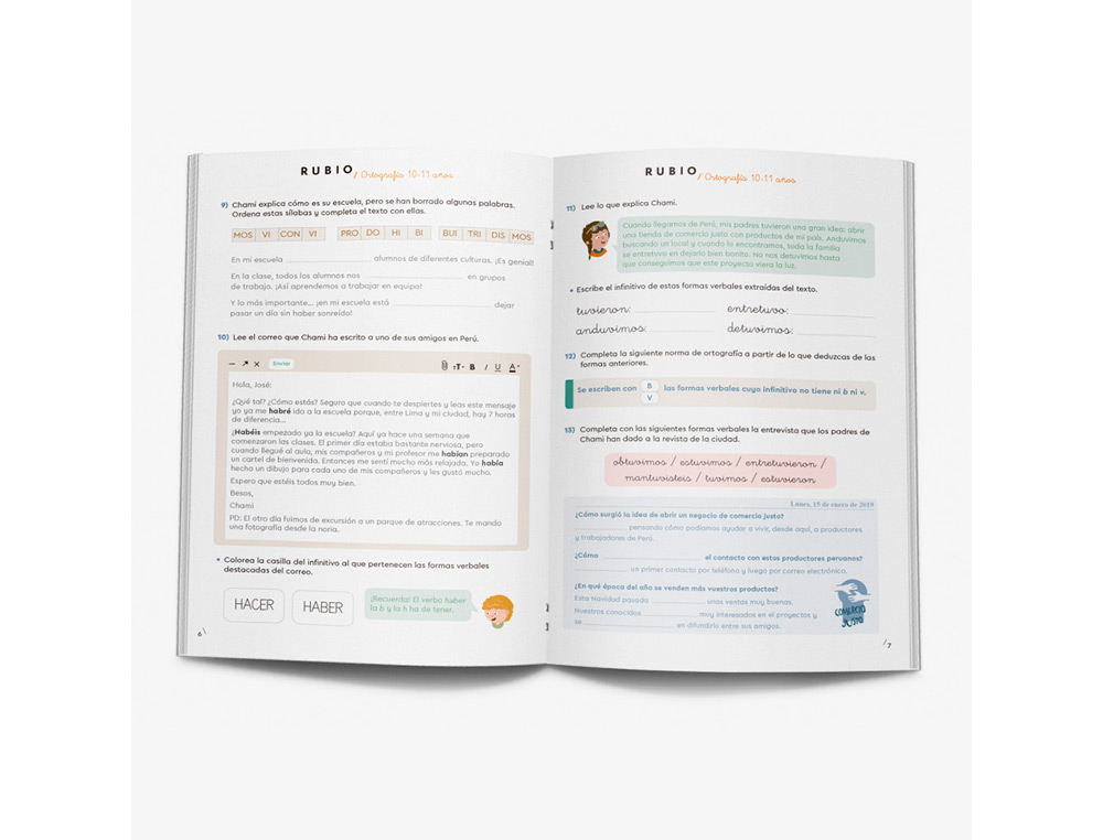 CUADERNO RUBIO ORTOGRAFIA 5