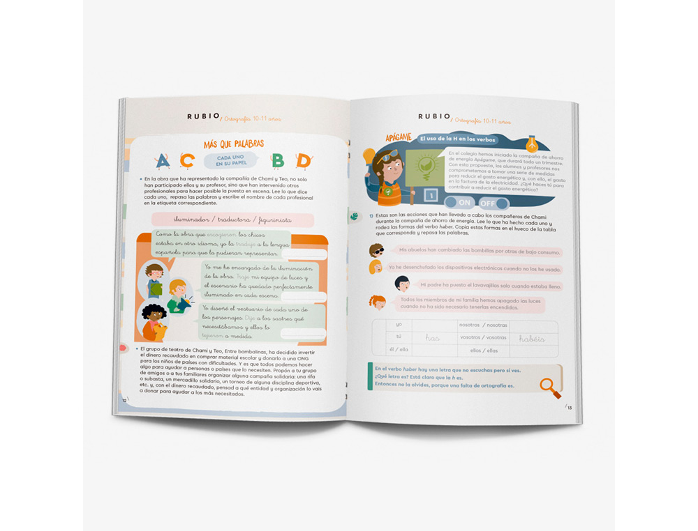 CUADERNO RUBIO ORTOGRAFIA 5
