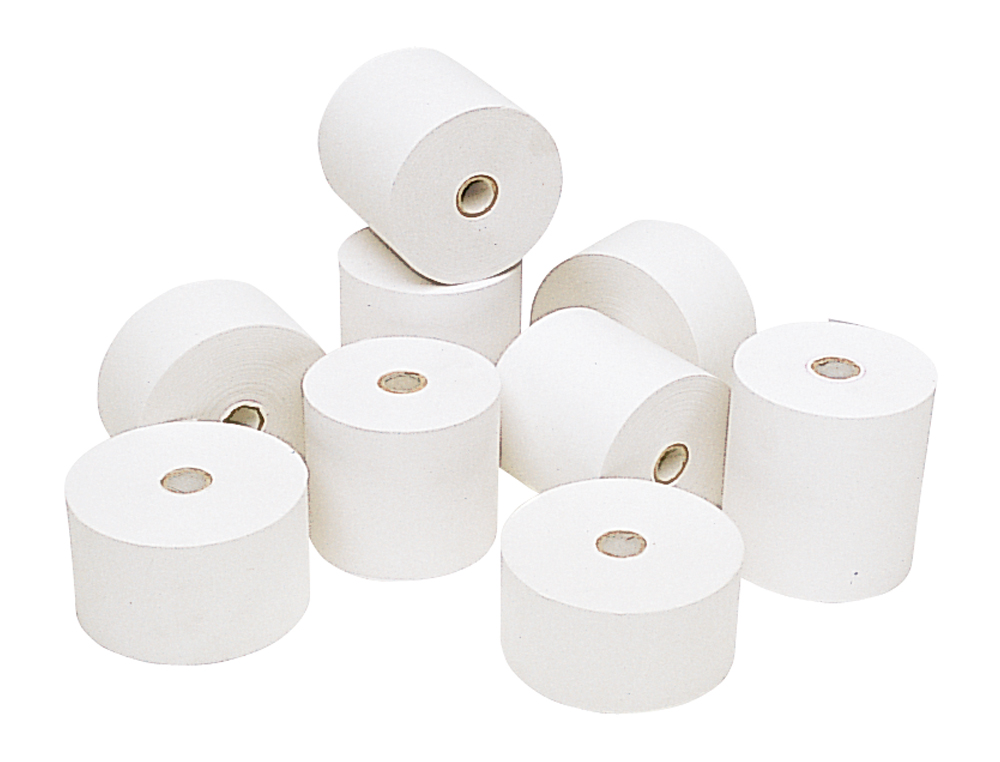 ROLLO SUMADORA Q-CONNECT ELECTRO 57 MM ANCHO X 65 MM DIAMETRO COPIATIVO CON 2 HOJAS SIN BISFENOL A