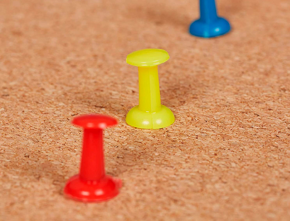 PIZARRA CORCHO Q-CONNECT 90X60 CM MARCO DE MADERA