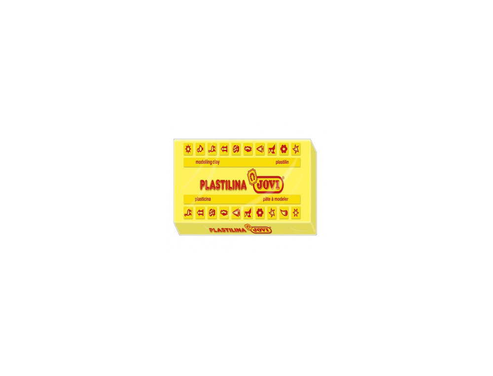 PLASTILINA JOVI 72 AMARILLO CLARO UNIDAD TAMAO GRANDE