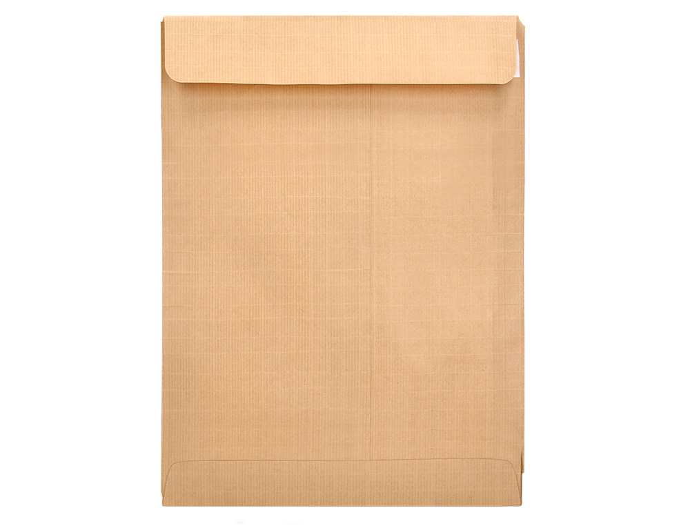 SOBRE LIDERPAPEL BOLSA N.1 KRAFT SALARIOS 100X145 MM TIRA SILICONA CAJA DE 1000 UNIDADES