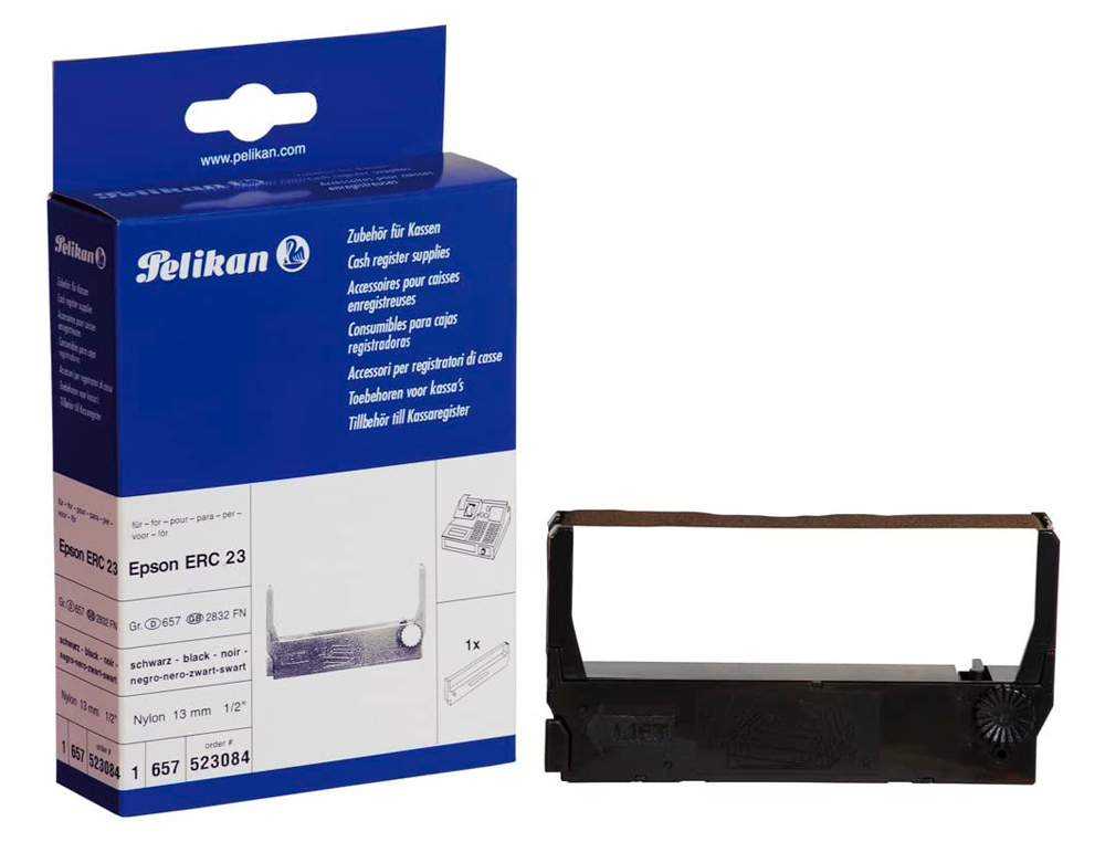 CINTA IMPRESORA PELIKAN PARA EPSON ERC 23 GRUPO 657