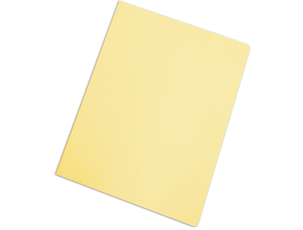 SUBCARPETA CARTULINA GIO FOLIO AMARILLO PASTEL 180 G/M2