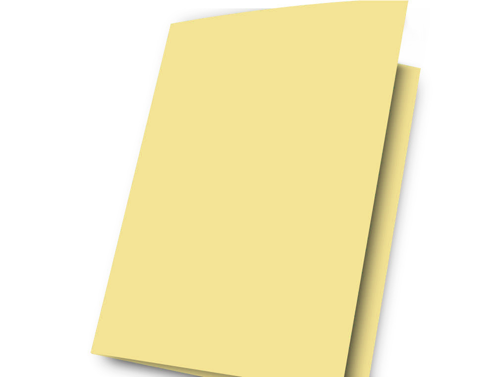 SUBCARPETA CARTULINA GIO FOLIO AMARILLO PASTEL 180 G/M2