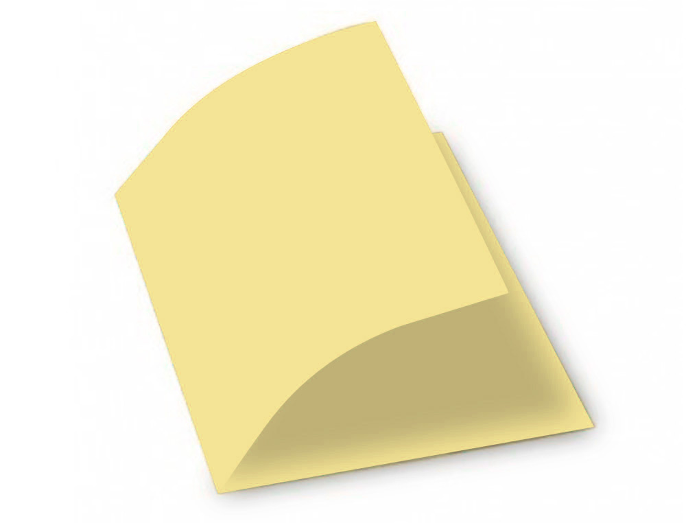 SUBCARPETA CARTULINA GIO FOLIO AMARILLO PASTEL 180 G/M2