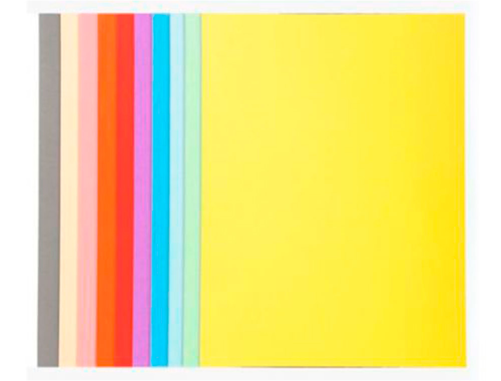 SUBCARPETA CARTULINA GIO FOLIO AMARILLO PASTEL 180 G/M2