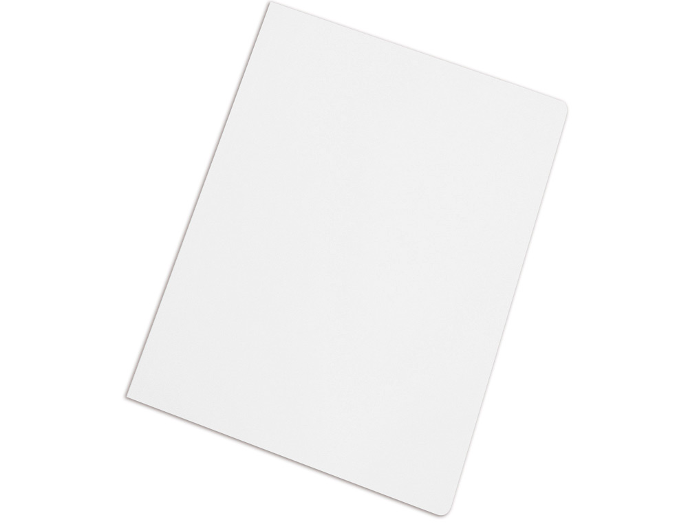 SUBCARPETA CARTULINA GIO FOLIO BLANCA 180 G/M2