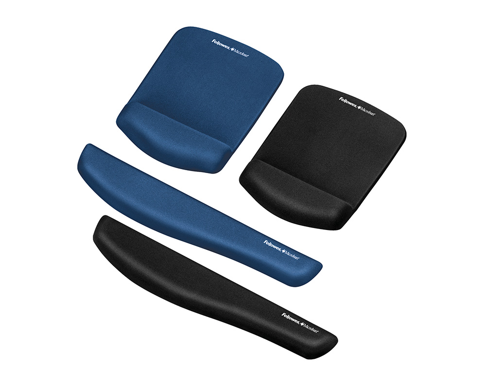 REPOSAMUÑECAS FELLOWES PARA TECLADO PLUSH TOUCH FOAM NEGRO