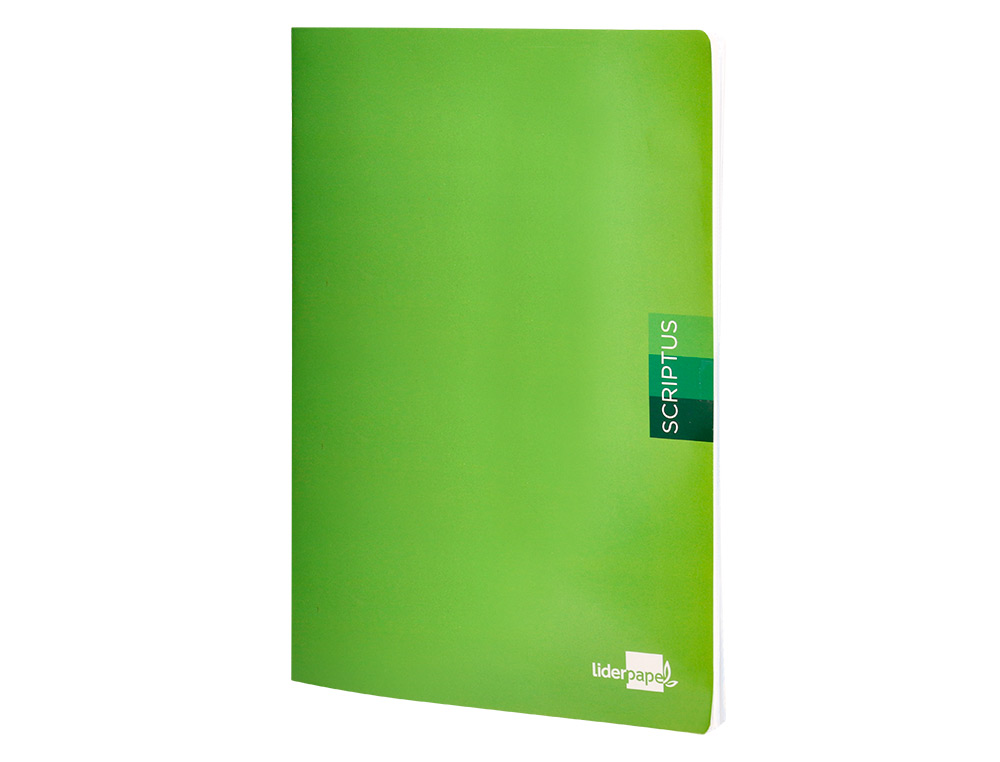 LIBRETA LIDERPAPEL SCRIPTUS A4 48 HOJAS 90GR RAYADO MONTESSORI 3,5MM CON MARGEN COLORES SURTIDOS
