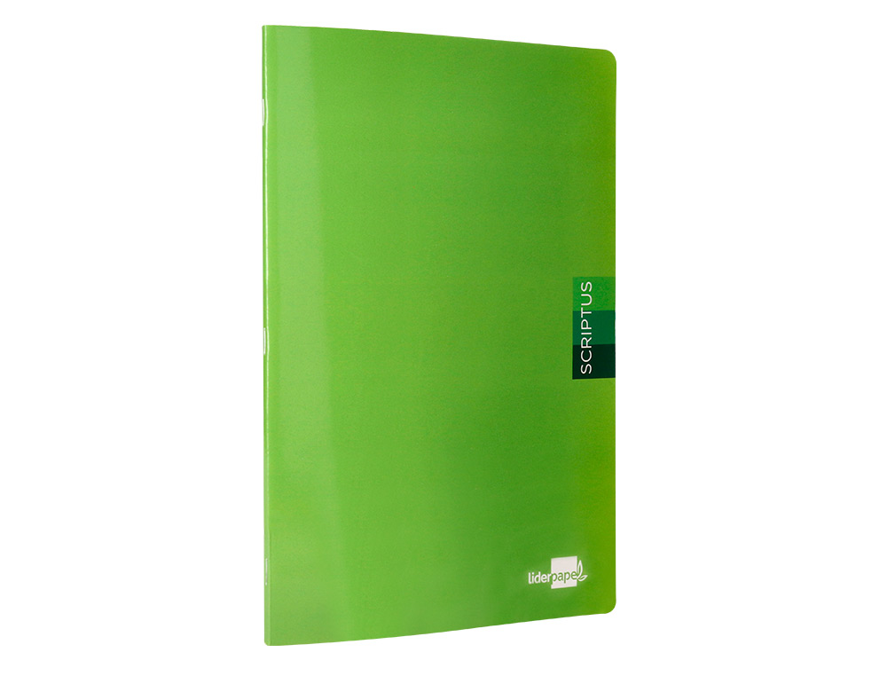 LIBRETA LIDERPAPEL SCRIPTUS A4 48 HOJAS 90GR RAYADO MONTESSORI 3,5MM CON MARGEN COLORES SURTIDOS