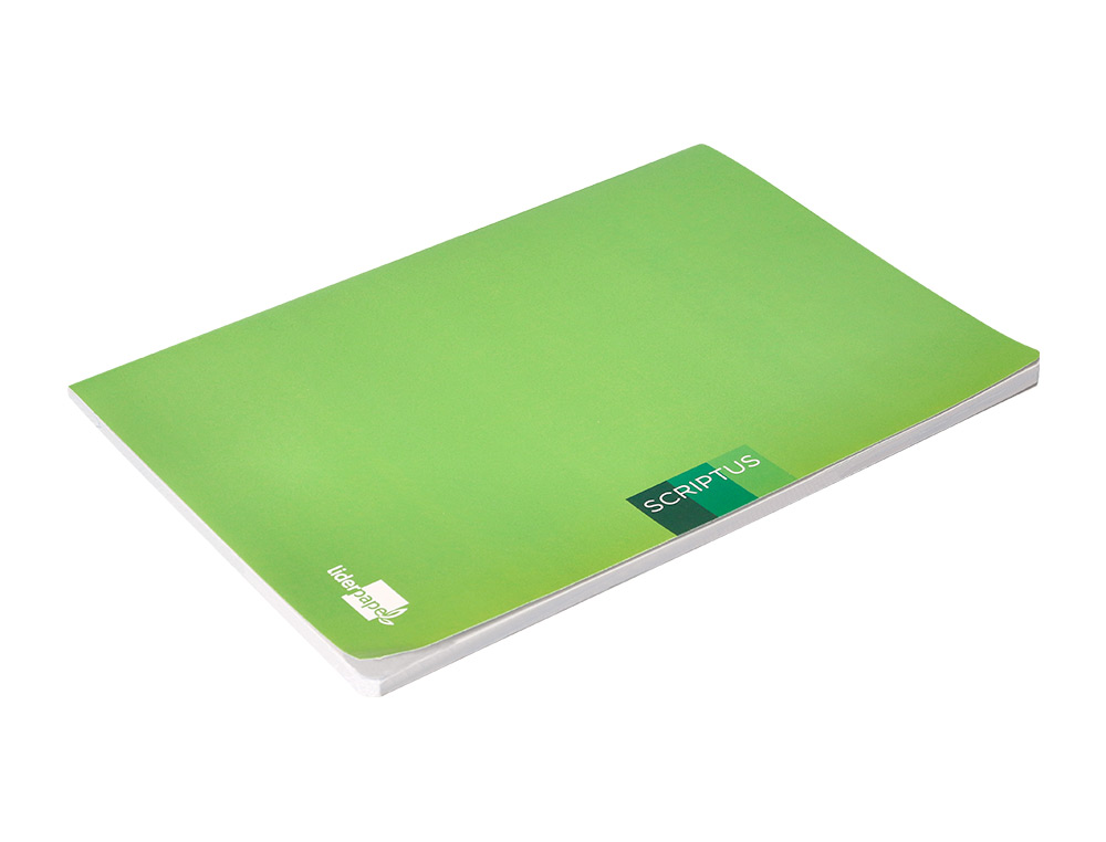 LIBRETA LIDERPAPEL SCRIPTUS A4 48 HOJAS 90GR RAYADO MONTESSORI 3,5MM CON MARGEN COLORES SURTIDOS