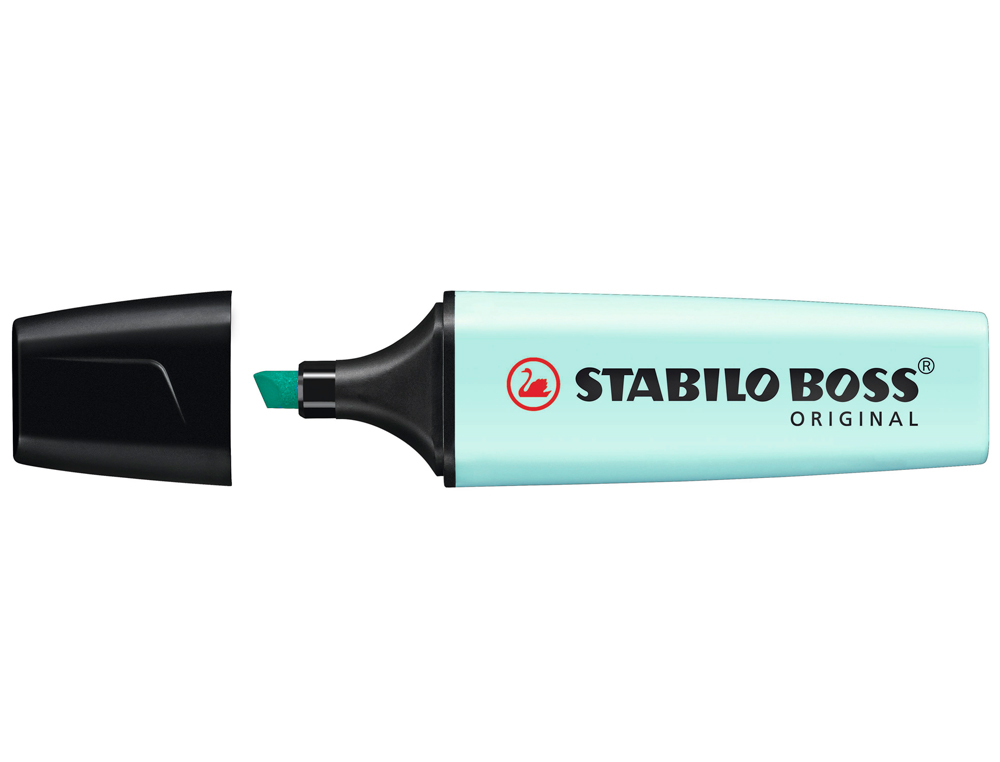 ROTULADOR STABILO BOSS PASTEL FLUORESCENTE 70 TOQUE DE TURQUESA