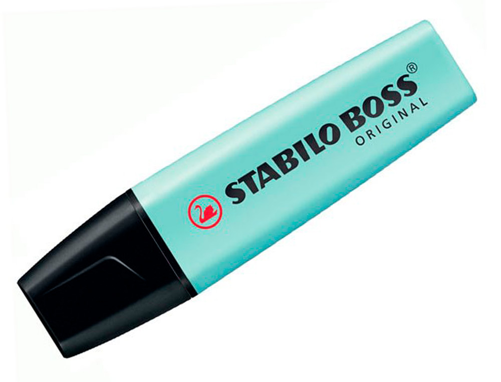 ROTULADOR STABILO BOSS PASTEL FLUORESCENTE 70 TOQUE DE TURQUESA