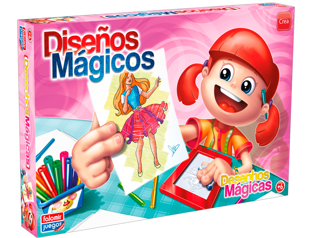 JUEGO DE MESA FALOMIR DISEÑOS MAGICOS
